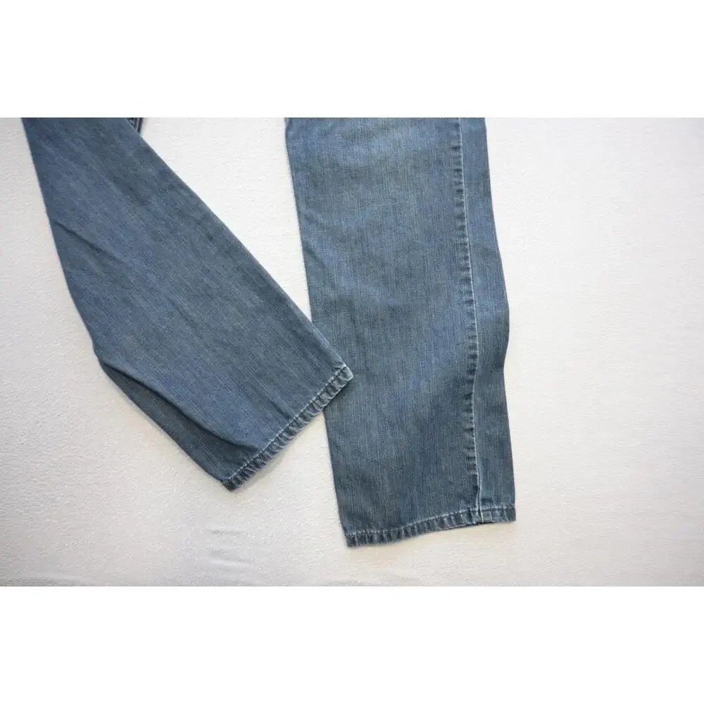 Levi's‎ 514 Straight Fit Rugged Denim Blue Jeans Mens Size 34 x 34
